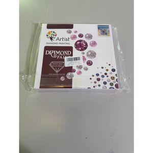Artist Diamond Painting Kit AS9033 Flower with Frame 5D Diamond Art | New